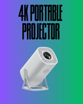 4K Portable Projector – Ultra HD Quality