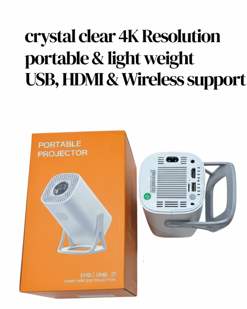 4K Portable Projector – Ultra HD Quality