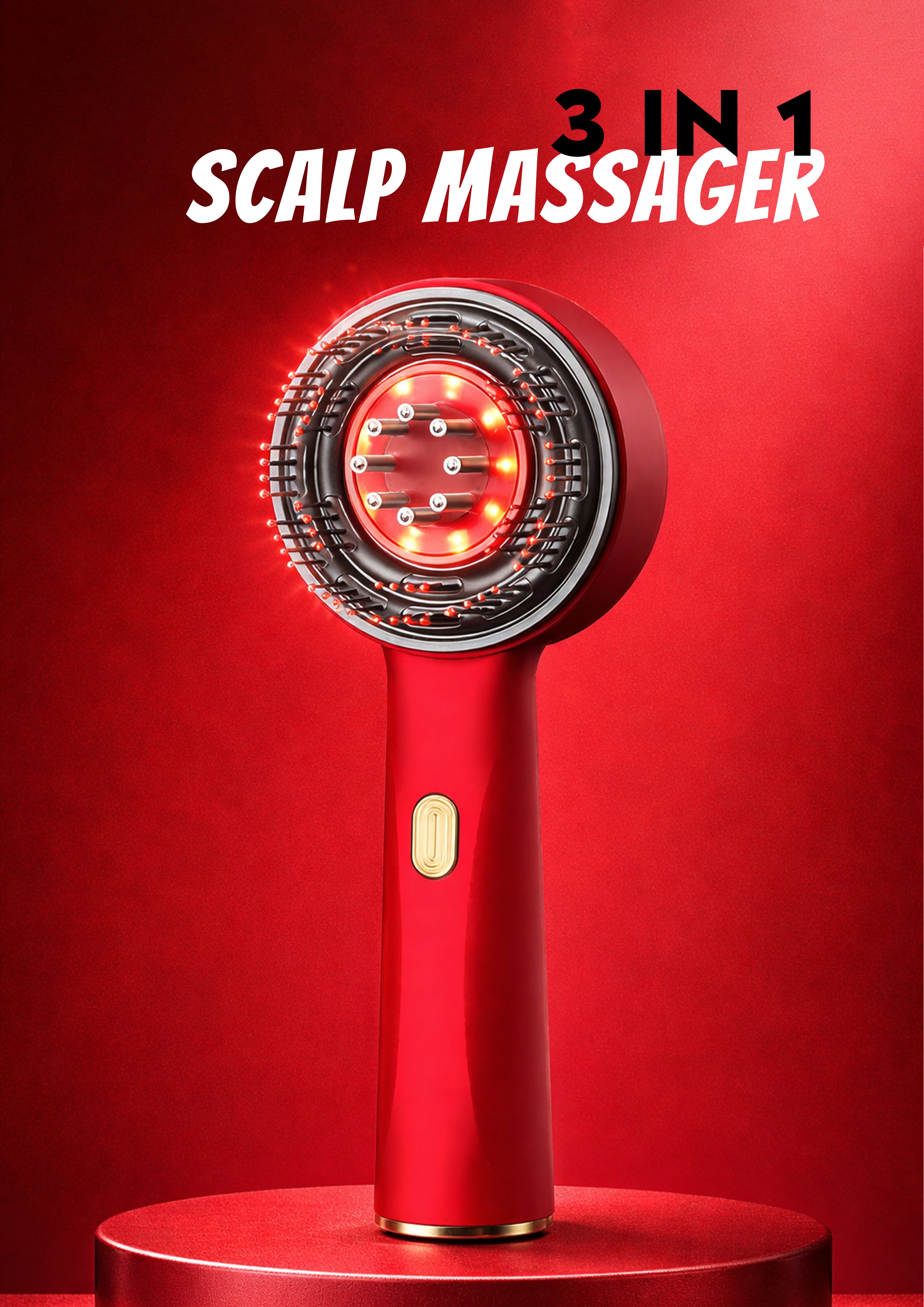 3 In 1 Scalp Massager
