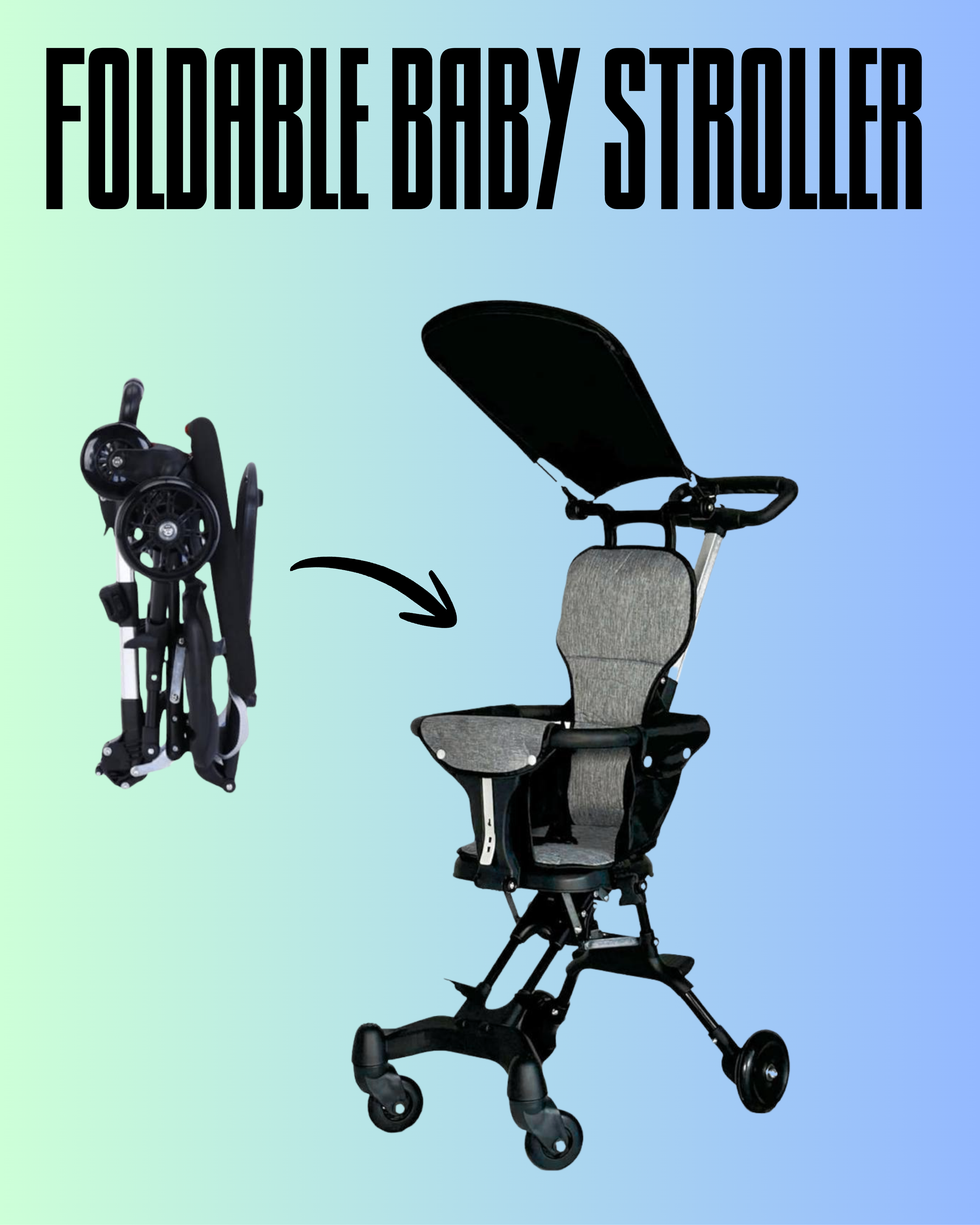 Foldable Baby Stroller