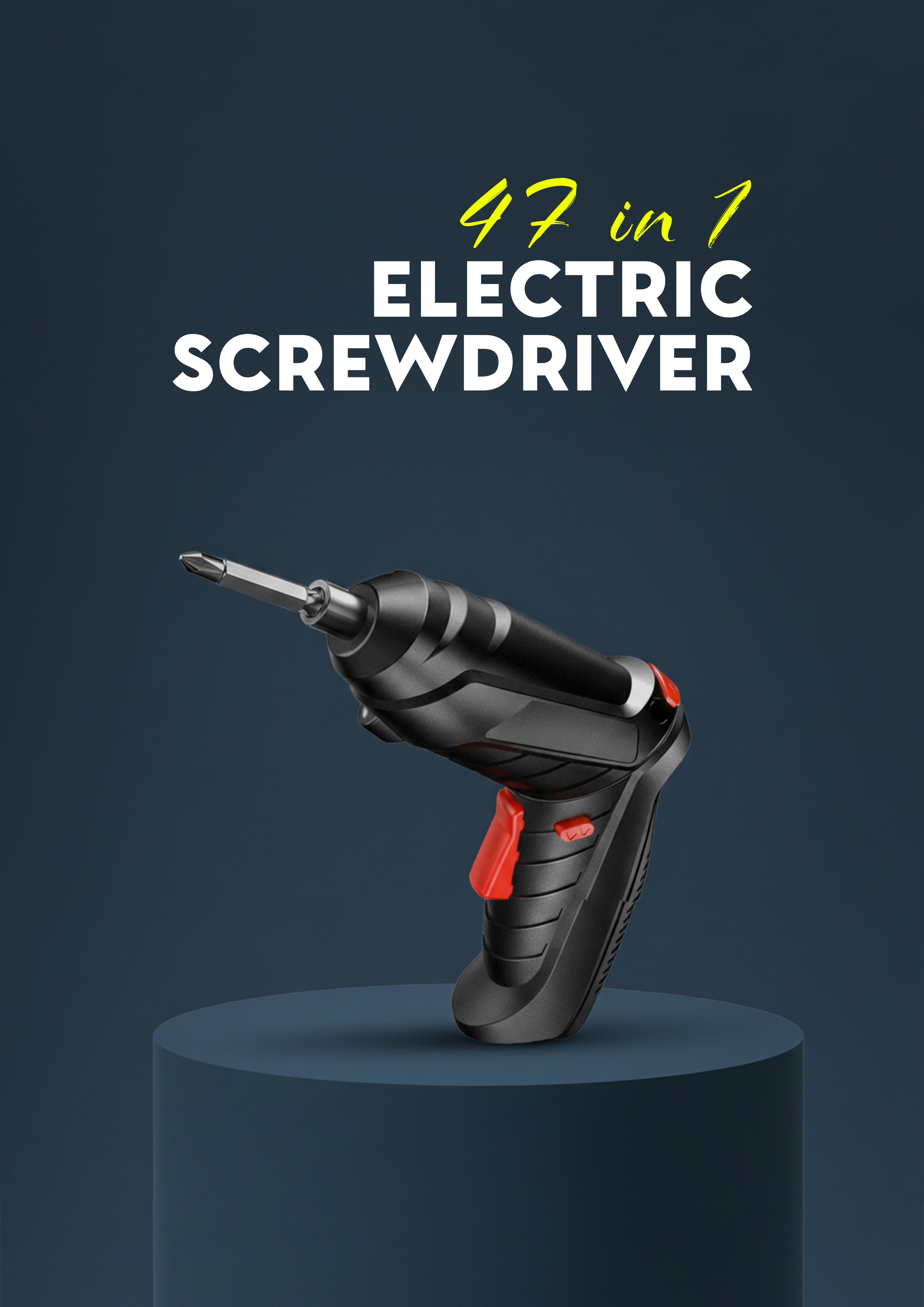 47 In 1 Electric Screwdriver