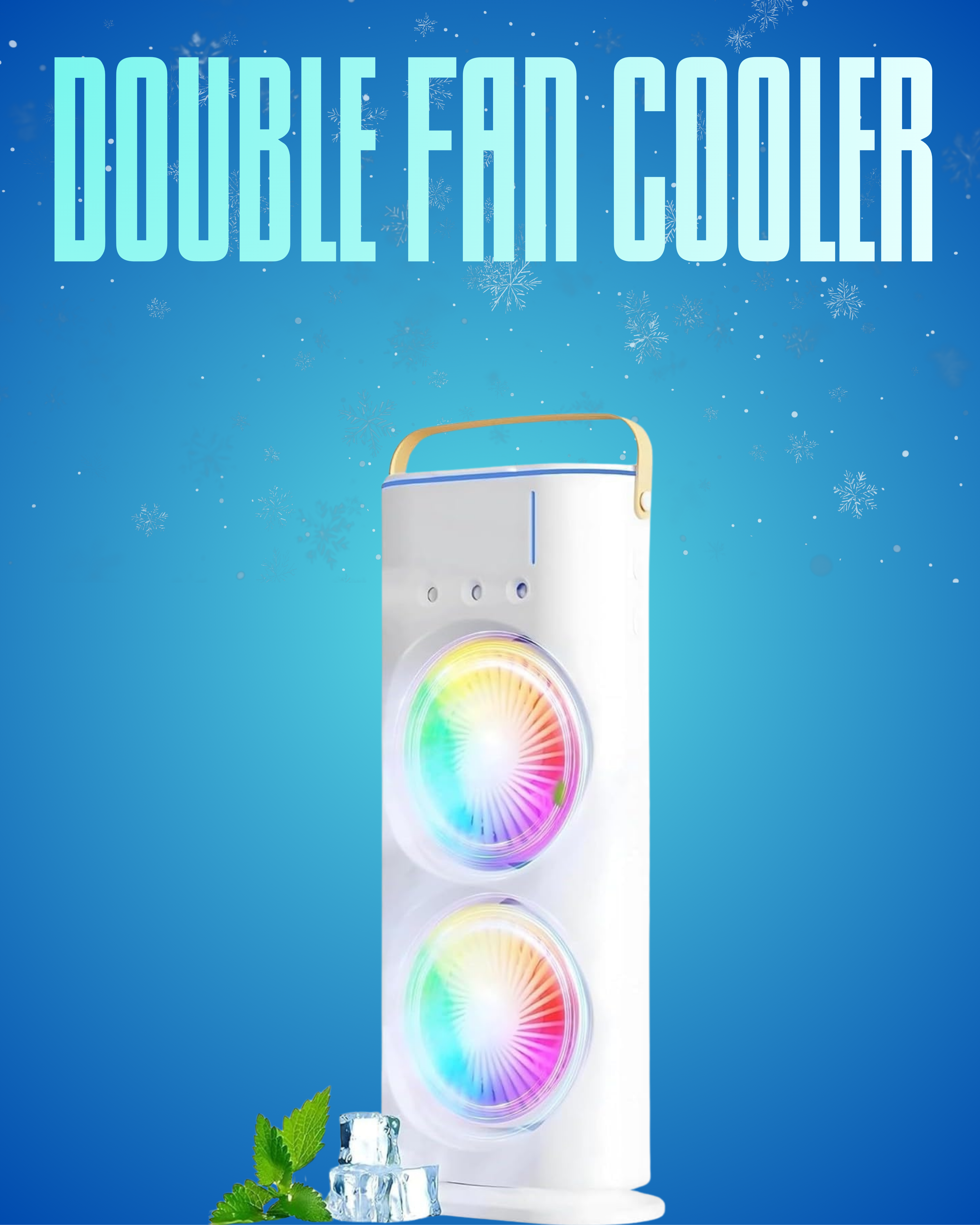 Air Cooler Fan Double Ended